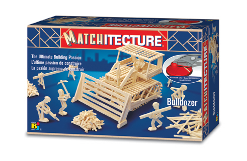 Matchitecture Country House Matchstick Model Construction Craft Kit